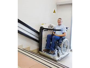 Elektromotor für Rollstuhl-Treppenlift