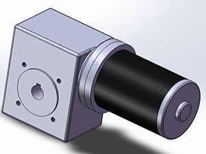 Elektromotor für Laserschneidemaschine